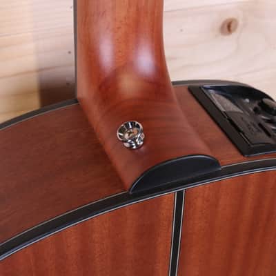 Takamine GX11ME-NS NEX 3/4 Layered Mahogany Auditorium Acoustic-Electric Guitar - Natural image 10