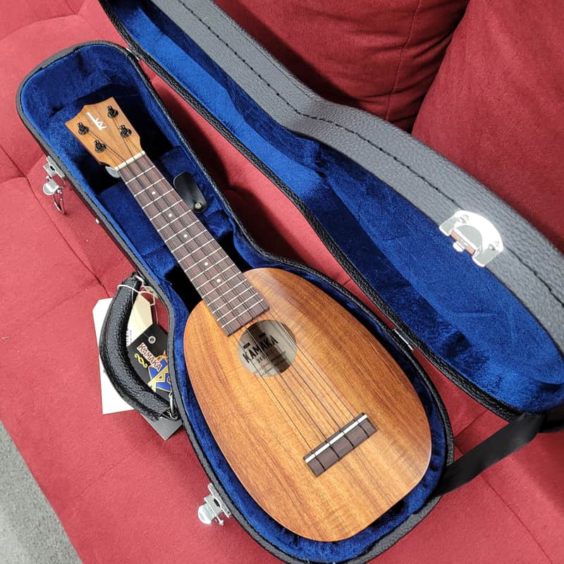 Kamaka HP-1 Pineapple Ukulele with Case 2025 - Solid Koa image 1