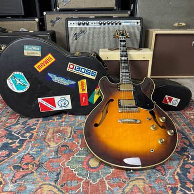 Yamaha SA2000 Semi-hollow Body ES335 Killer Sunburst - 1978 image 7
