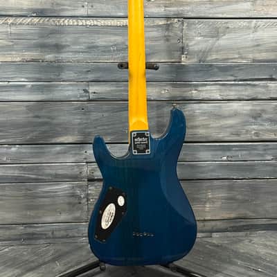 Schecter Omen Extreme-6 - Ocean Blue Burst image 9