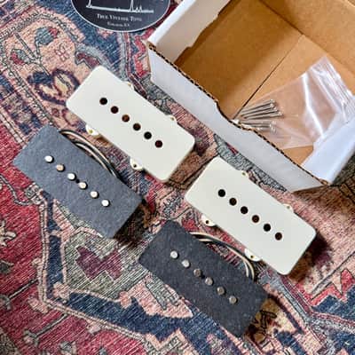 Ron Ellis Jazzmaster Pickup Set w/Antique Parchment Covers (Authorized Dealer) image 1