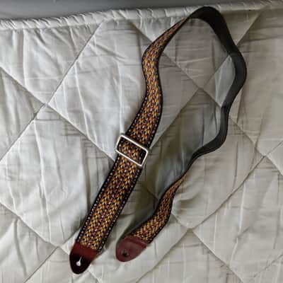 Unknown Vintage Guitar Strap Ace Style image 1