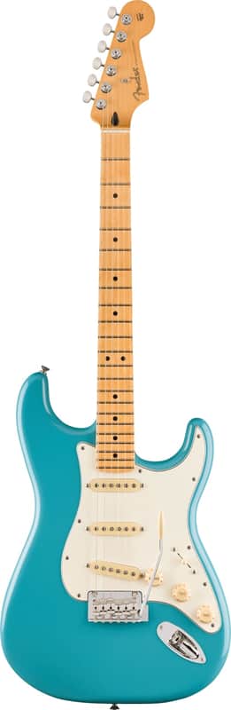 Fender Player II Stratocaster Electric Guitar, Maple Fingerboard, Aquatone Blue image 1
