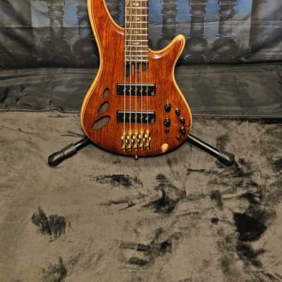 Ibanez SR 30th Anniversary Premium 5 String 2017 (Only 15 Made) - Natural Low Gloss image 2