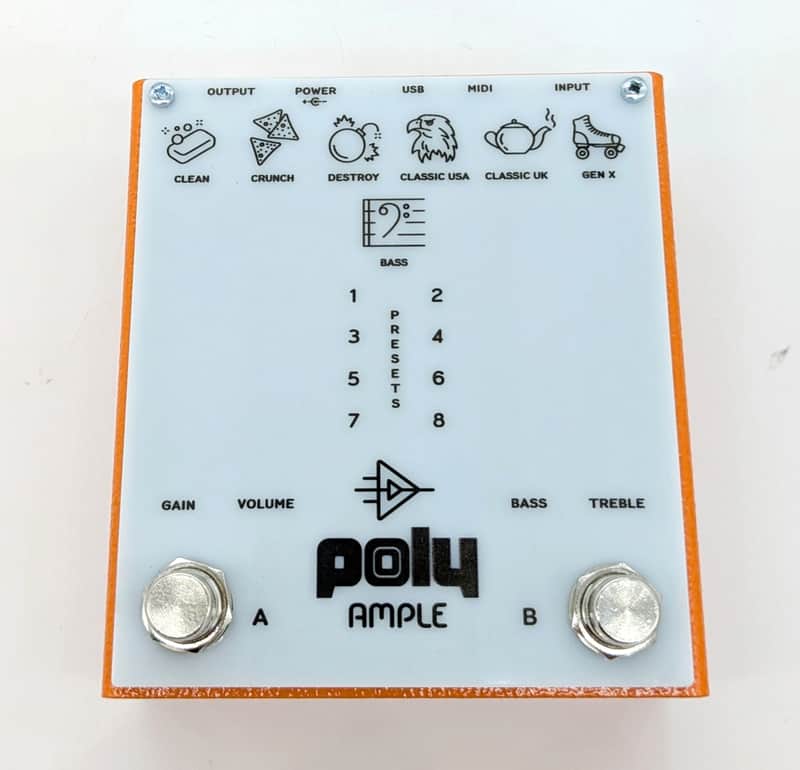 Poly Effects Ample Amp Simulator Pedal image 1