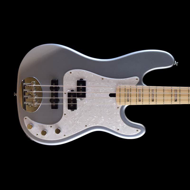 Lakland Skyline Series 44-64 (Custom PJ), 1.5″ Neck Ice Blue, …