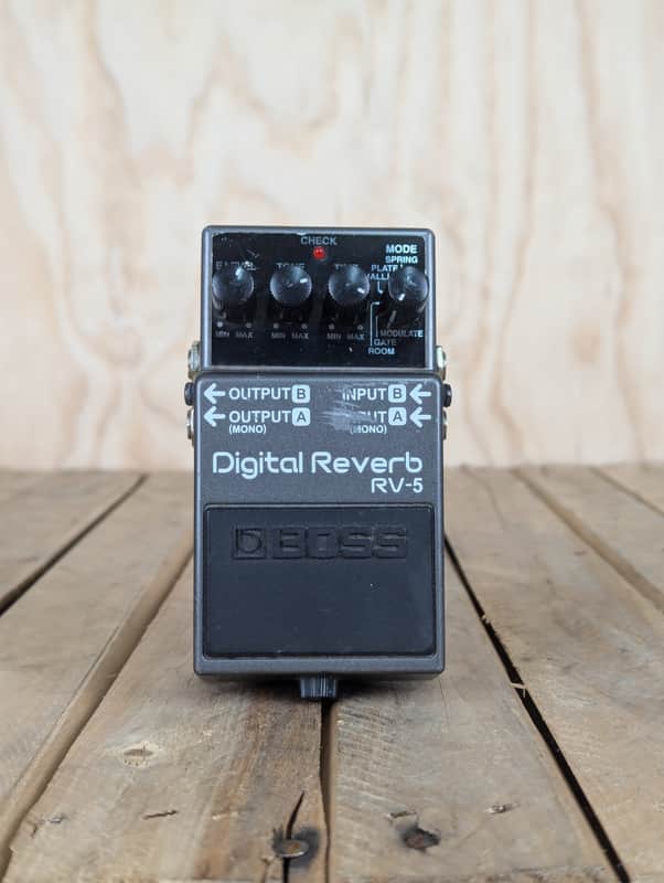 Boss RV-5 Digital Reverb Guitar Effects Pedal - Good Condition image 1