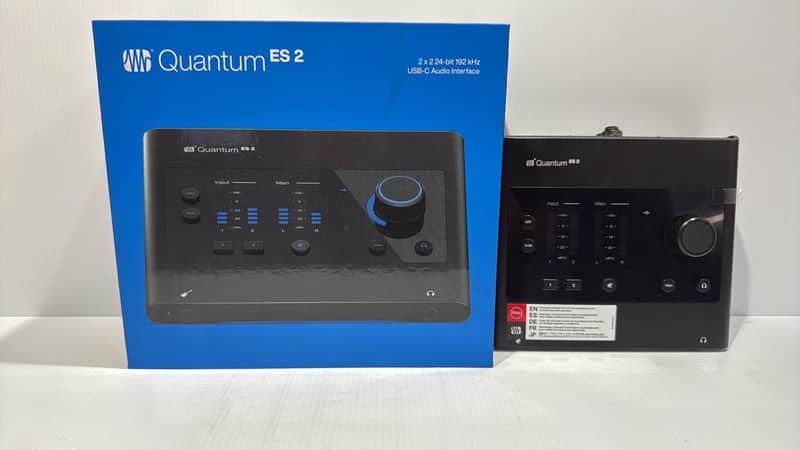 PreSonus Quantum ES2 USB-C Audio Interface 2024 - Present - Black image 1
