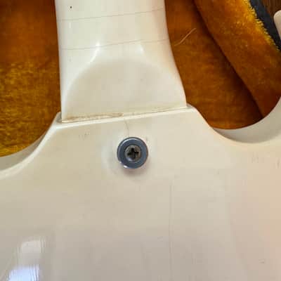 Gibson all original 1963 SG Jr, Polaris white image 10