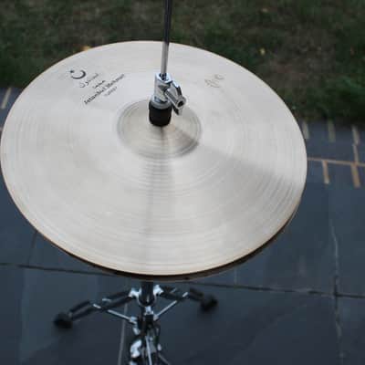Istanbul Mehmet 14" Nostalgia Hi-Hat Cymbals (Pair) 2010s - Traditional image 3