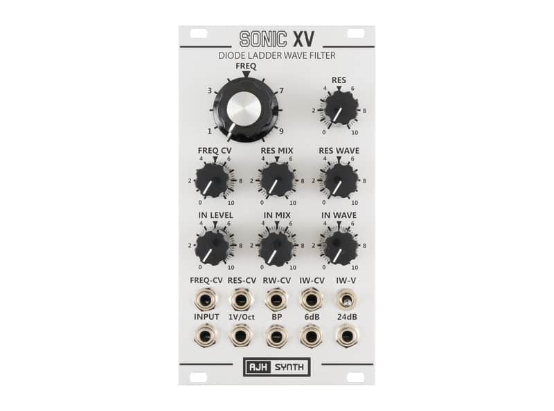 AJH Synth Sonic XV Diode Ladder Filter (Silver)