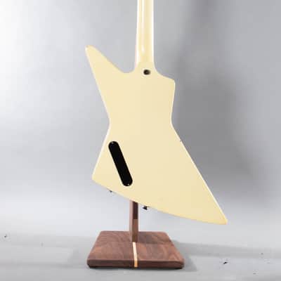 1990 Gibson Explorer '76 Reissue Alpine White – Ebony Board, 500T/496R, OHSC image 5