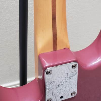 American Fender Stratocaster 1995 - RARE Burgundy Mist image 13