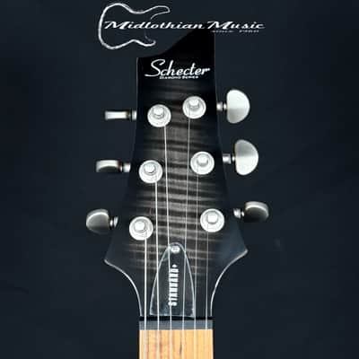 Schecter - C-1 Standard Plus - Transparent Black Burst Satin Finish image 4
