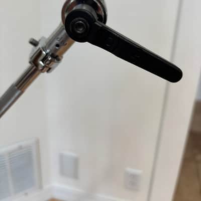 DW DWCP9700 9000 Series Heavy Duty Double-braced Straight/Boom Cymbal Stand 2010s - Chrome image 2