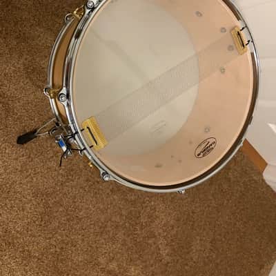 Canopus Snare Drum 14x6.5 Natural Oil w/Cast Hoops image 5