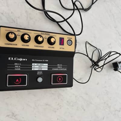 Roland EC-10M ELCajon Mic Processor 2010s - Black/Gold image 1
