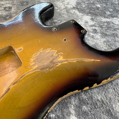 Relic 1 PIECE ASH MJT Stratocaster Body only 3 lbs 8 oz fits Fender image 13