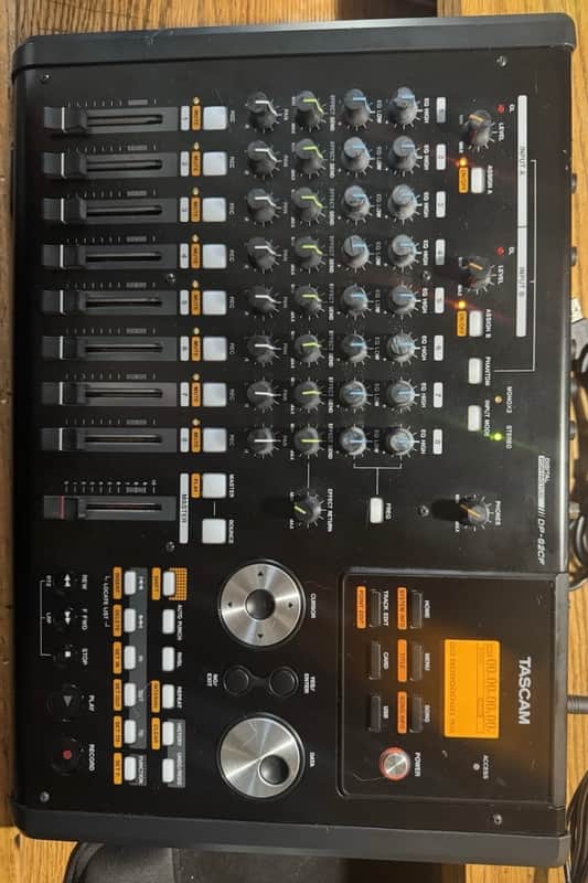 TASCAM DP-02CF Digital Portastudio 8-Track Recorder
