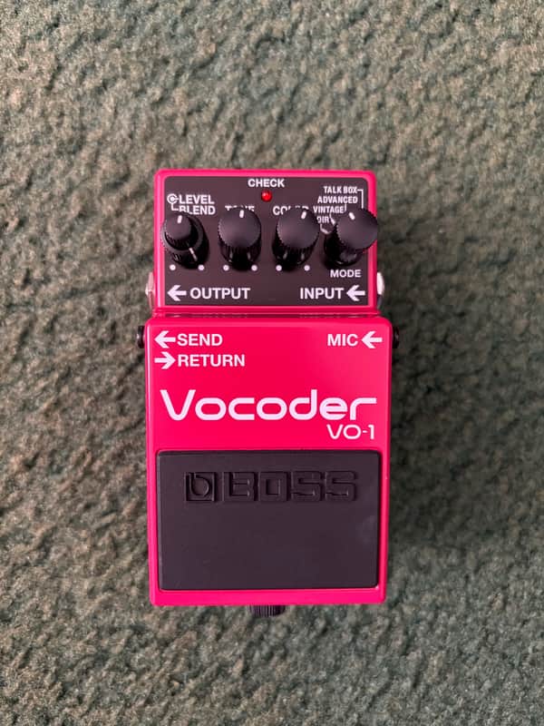 Boss VO-1 Vocoder 2016 - Present - Red image 1