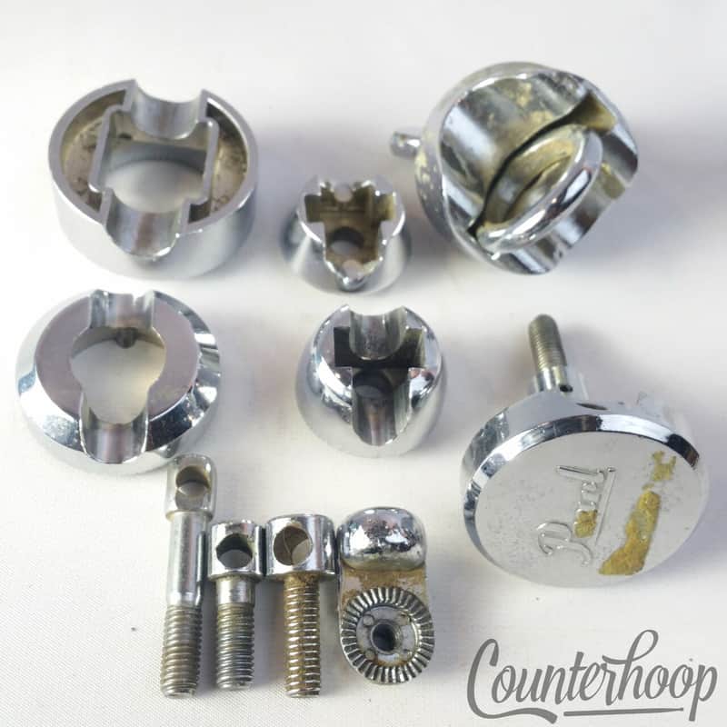 Pearl+Misc Cymbal Stand Ratchet Parts Tube Connectors Tensioner Screws Lot image 1