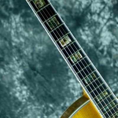 Heritage Johnny Smith Rose w/ Rose Pick Guard 1998 Amber image 8