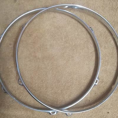 Unknown 10" rim 4 hole - Pair 2000's chrome image 2