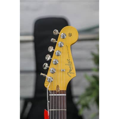 FENDER American Professional Classic Stratocaster Faded Sherwood Green Metallic image 5