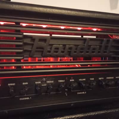 Randall Satan 50 Ola Englund Signature 2-Channel 50-Watt Tube Guitar Amp Head - Black image 2