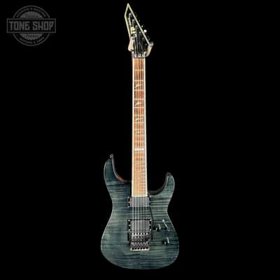 Used ESP LTD Deluxe M-1000 Trans Black TSU24827 image 2