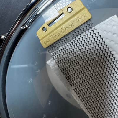 DW DRVF5514SVC Collector's Series Carbon Fiber 5.5x14" Snare Drum with Chrome Hardware 2020 - Present - Black image 6