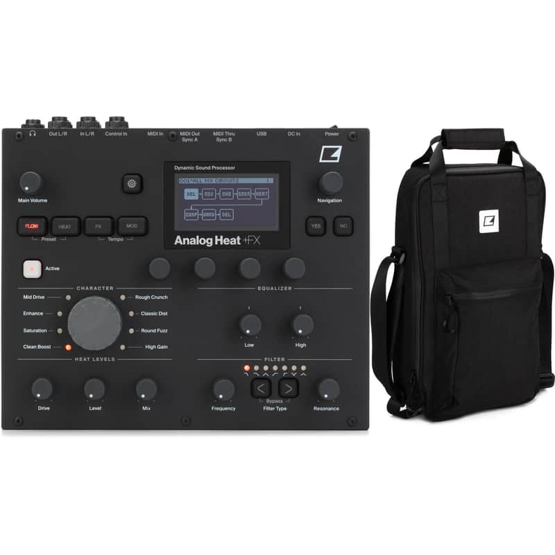 Elektron Analog Heat +FX Dynamic Sound Processor and ECC-7 Bag image 1
