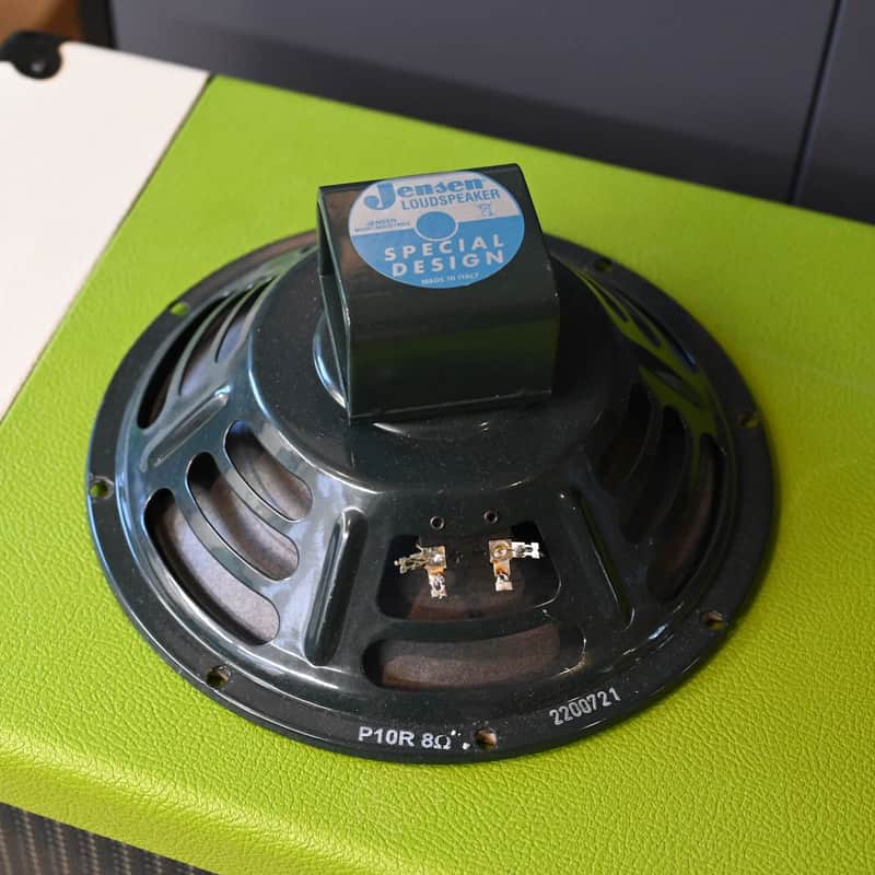 Jensen P10R Vintage Alnico 10" 25-Watt 8ohm Guitar Speaker 2010s - Green image 1