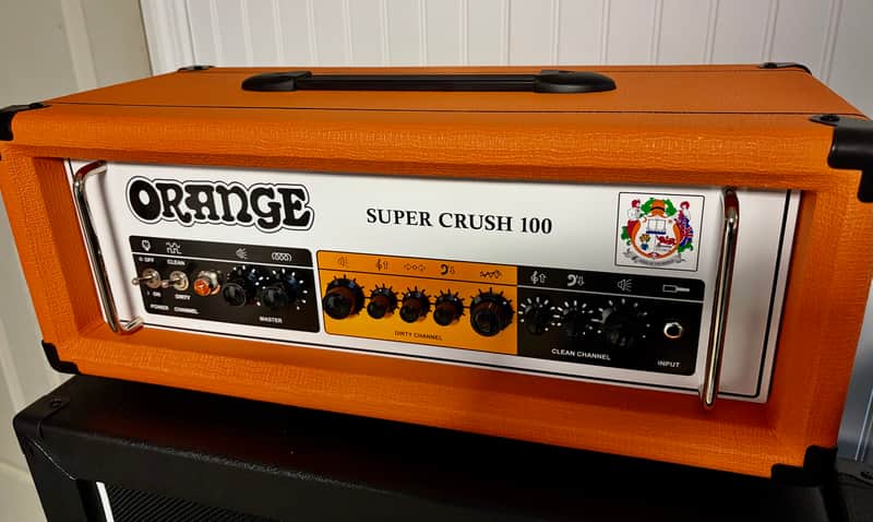 Orange Super Crush 100 2-Channel 100-Watt Guitar Amp Head 2021 - Present - Orange image 1