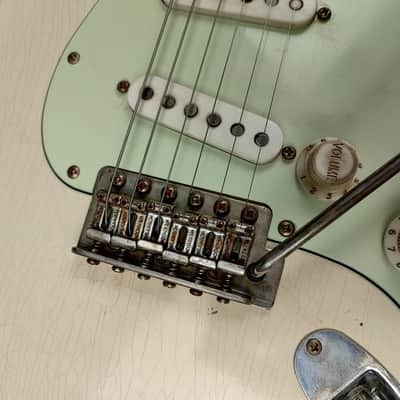MyDream Partcaster Custom Built - Relic Aged White Hepcat 69' image 14