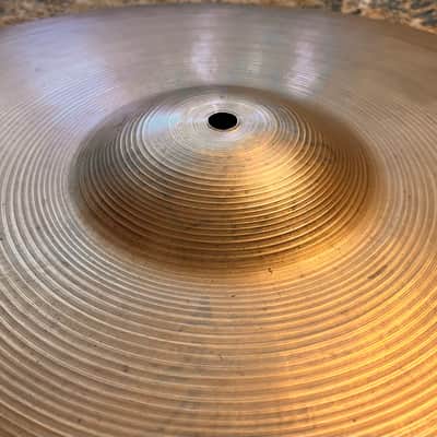1960s Vintage Zildjian 22” BIG Light Complex Crash Ride 2844 g Hand Hammered Crashable image 4