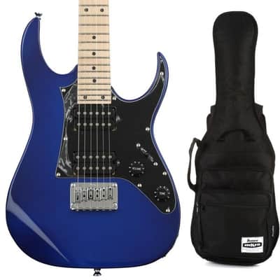 Ibanez miKro GRGM21M Electric Guitar and Gig Bag - Jewel Blue image 2
