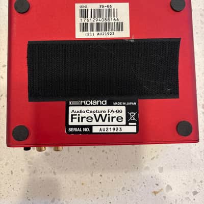Edirol/Roland FA-66 2000’s - Red image 3