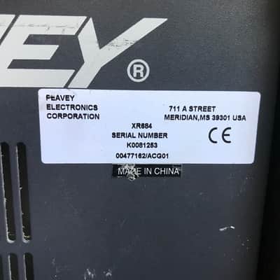 Peavey XR 684 Stereo Powered Mixer image 4