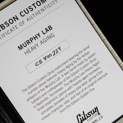 2024 - Gibson Custom Shop PSL Murphy Lab Les Paul Custom Heavy Aged Inverness Green 10.1 #CS400228 image 20