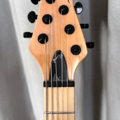 Jericho Guitars Fusion 6 Ignition Orange 6-String w/ Locking Tuners & Fixed Bridge image 3
