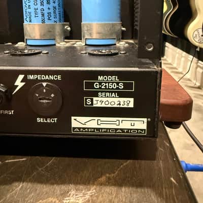 VHT 2150 1991 with Flight Case & new Gold Lion KT88s image 6