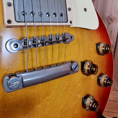 Gibson Custom Shop ’58 Les Paul Standard Reissue Plaintop VOS, Cherry Sunburst Bj. 2006 image 16