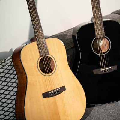 Cort Earth Series 60 Dreadnought Acoustic Guitar- Natural Gloss image 19