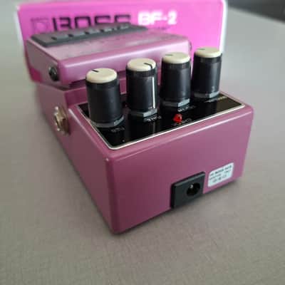 Boss BF-2 Flanger 1990 - 2001 - Purple Yellow label image 4