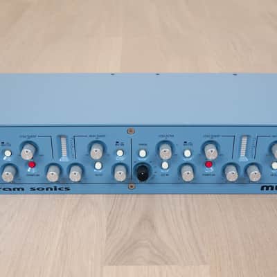 Oram Sonics MWS Dual Channel Preamp Equalizer Class A Analog Rack