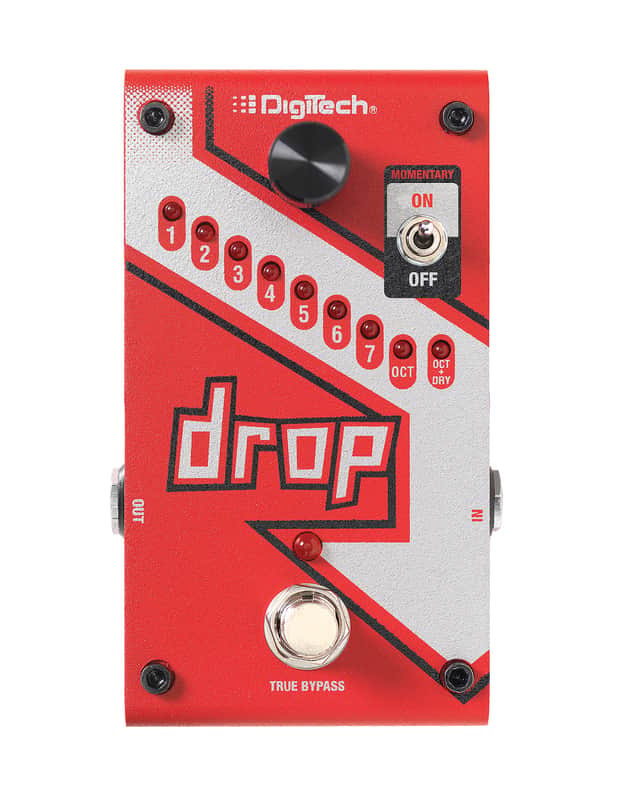 Digitech DROP The Drop Polyphonic Drop Tune Pedal image 1