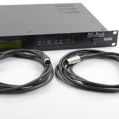 Korg SG-Rack Stage Piano Rack Sound Module 64-Voice w/ 2 MIDI Cables #30615 image 12