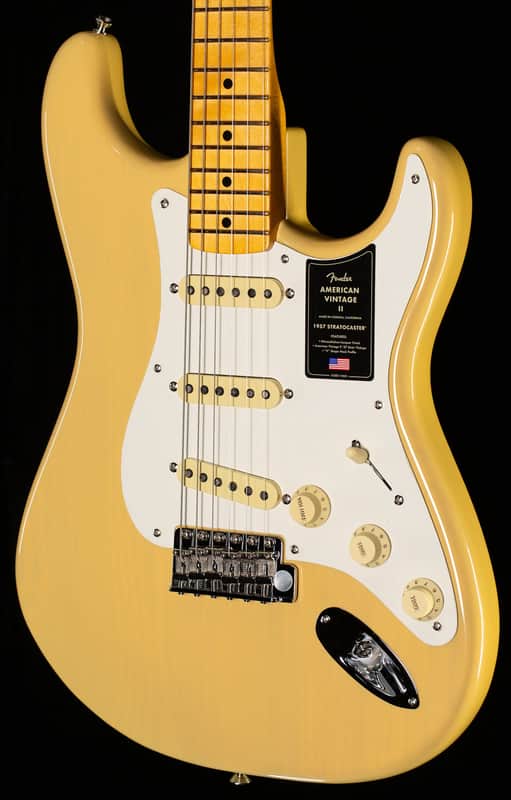Fender American Vintage II 1957 Stratocaster Maple Fingerboard Vintage Blonde (621) image 1