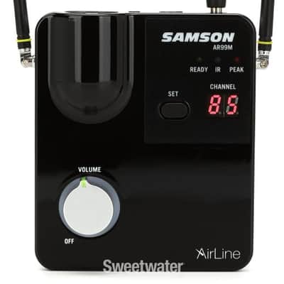 Samson AirLine 99m AH9 Wireless Fitness Headset System - D Band (SW9A9SQEDd1) image 4